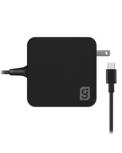 Cargador con cable tipo C 65W carga ultra rápida de 1.8 m