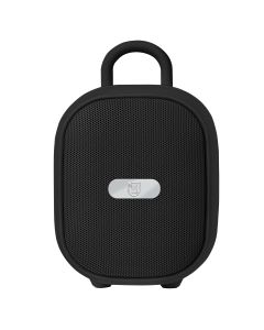 Bocina portátil recargable 15W RMS con reproductor FM negro