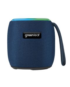 Bocina portátil de 2" con Bluetooth® y luz multicolor - azul
