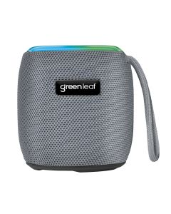 Bocina portátil de 2" con Bluetooth® y luz multicolor - gris