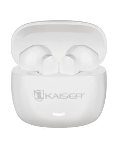 Audífonos true wireless recargable Bluetooth® hasta 20 hrs - blanco