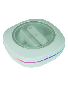 Audífonos true wireless Bluetooth ® IPX4 luz Led rainbow - verde