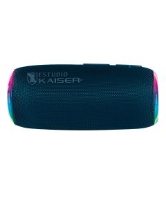 Bocina portátil 20 W RMS Bluetooth® resistente al agua IPX7 hasta 8 hrs - azul