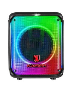 Bafle 8" 20,000 W PMPO portátil efecto flama