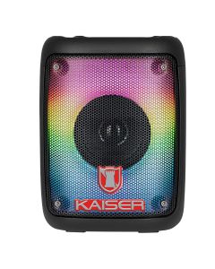 Bafle portátil 3" de 7 W RMS recargable con ranura para celular hasta 8 hrs
