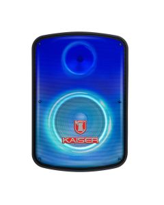 Bafle profesional 15" 30,000 W PMPO con micrófono alámbrico