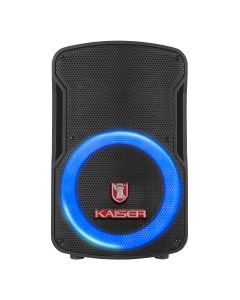 Bafle recargable 8" 25 W RMS Bluetooth® con micrófono alámbrico