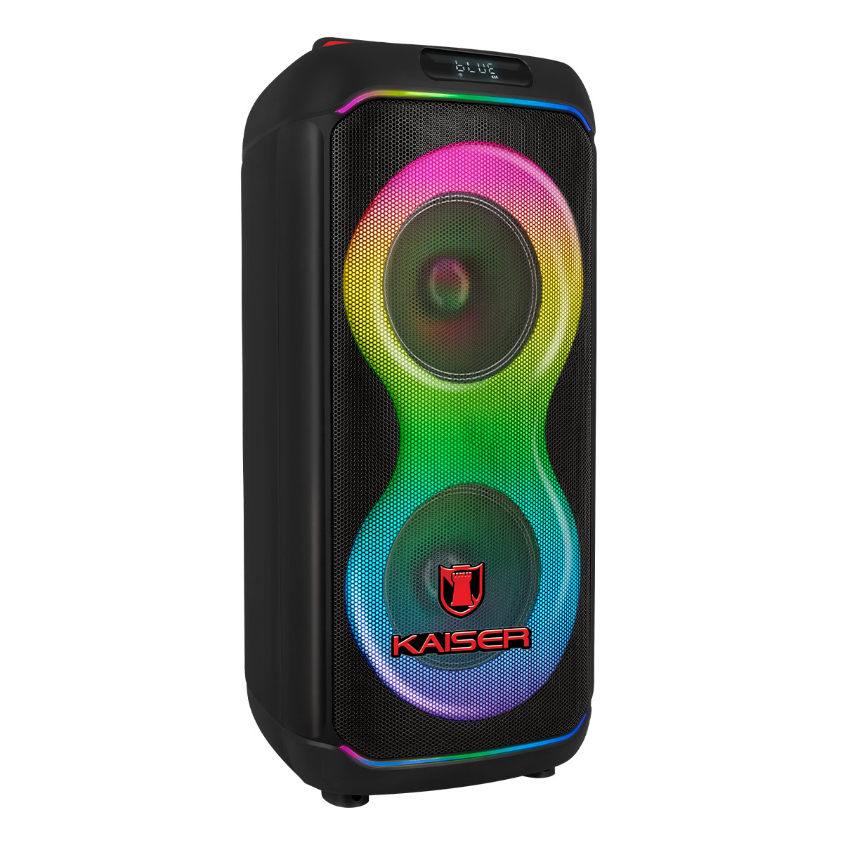 Bafle recargable 2x8" 40,000 PMPO /55 W RMS one body hasta 6 hrs
