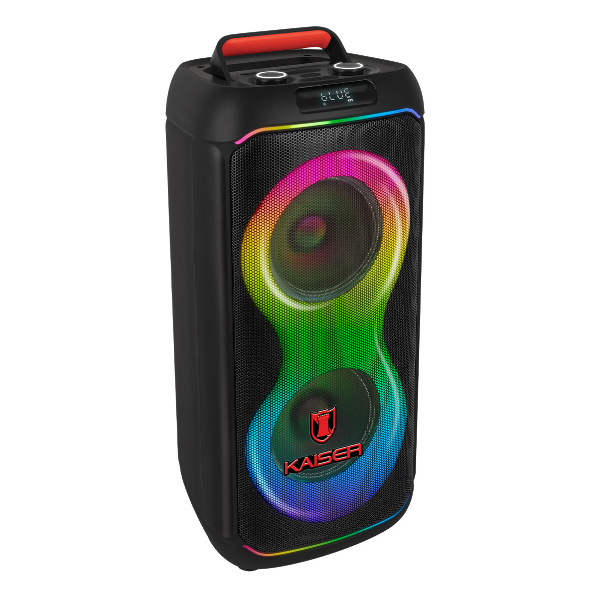 Bafle recargable 2x8" 40,000 PMPO /55 W RMS one body hasta 6 hrs