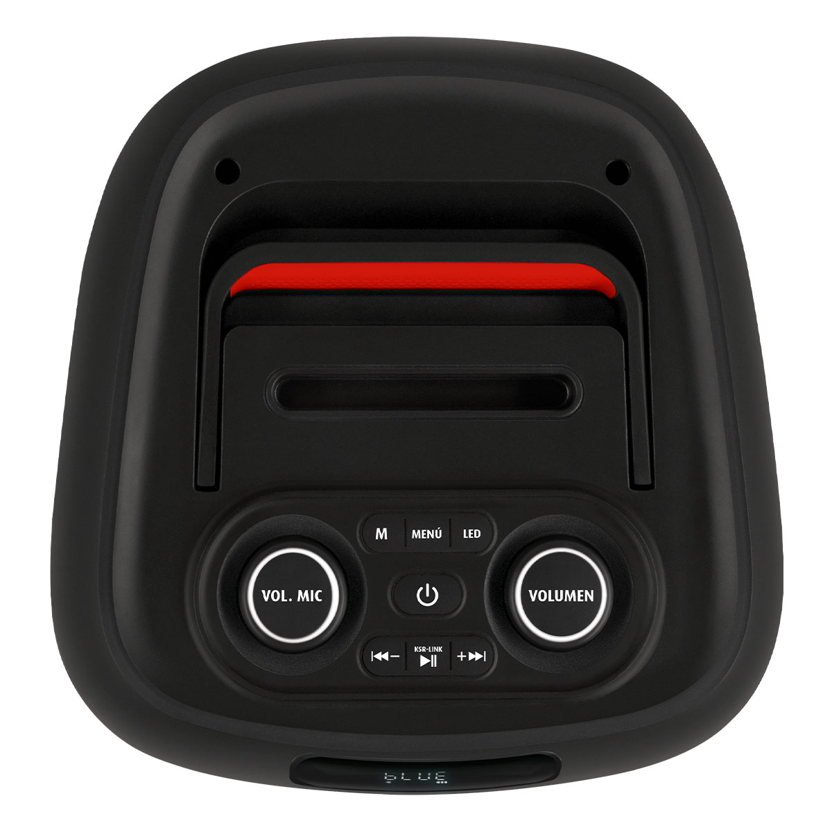 Bafle recargable 2x8" 40,000 PMPO /55 W RMS one body hasta 6 hrs
