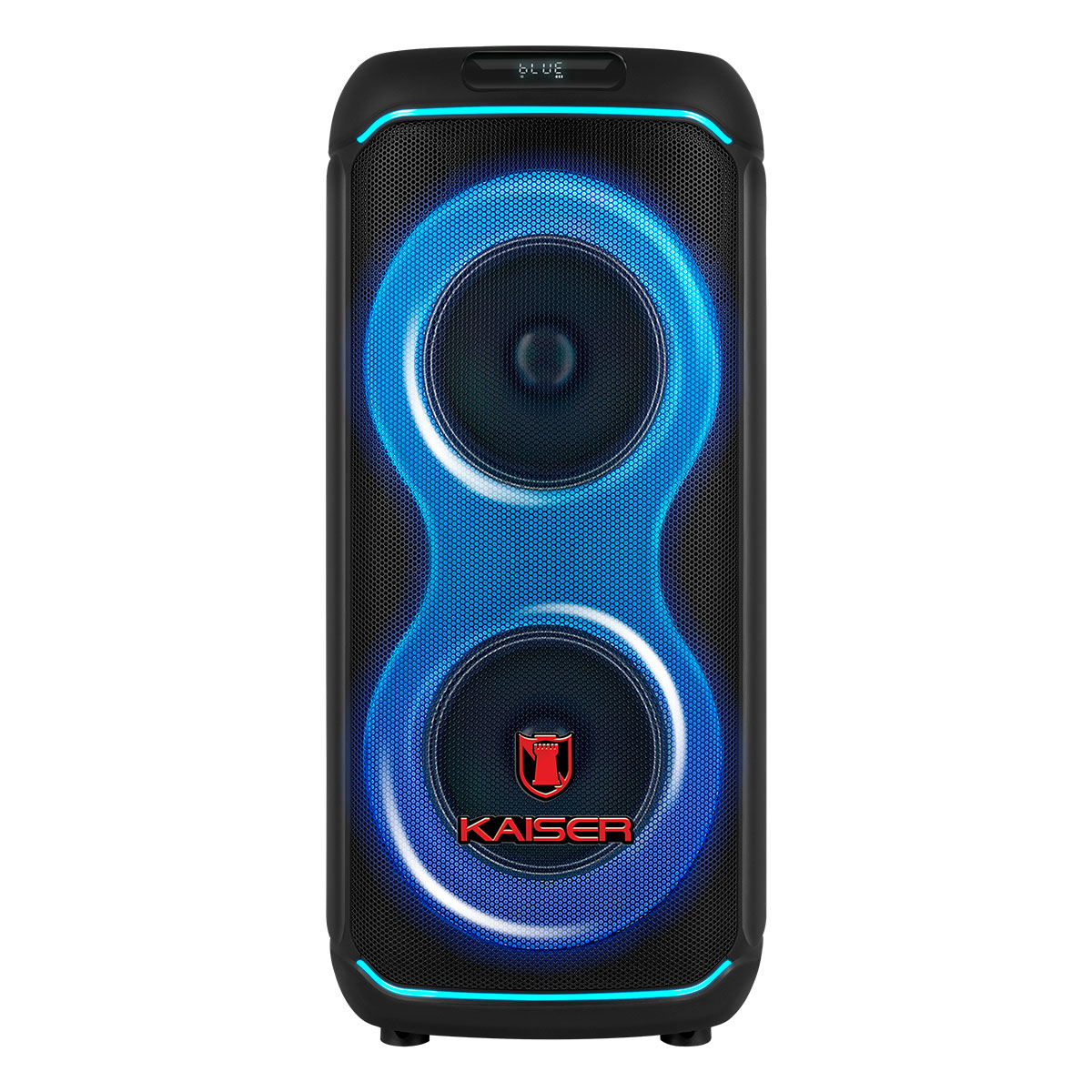 Bafle recargable 2x8" 40,000 PMPO /55 W RMS one body hasta 6 hrs
