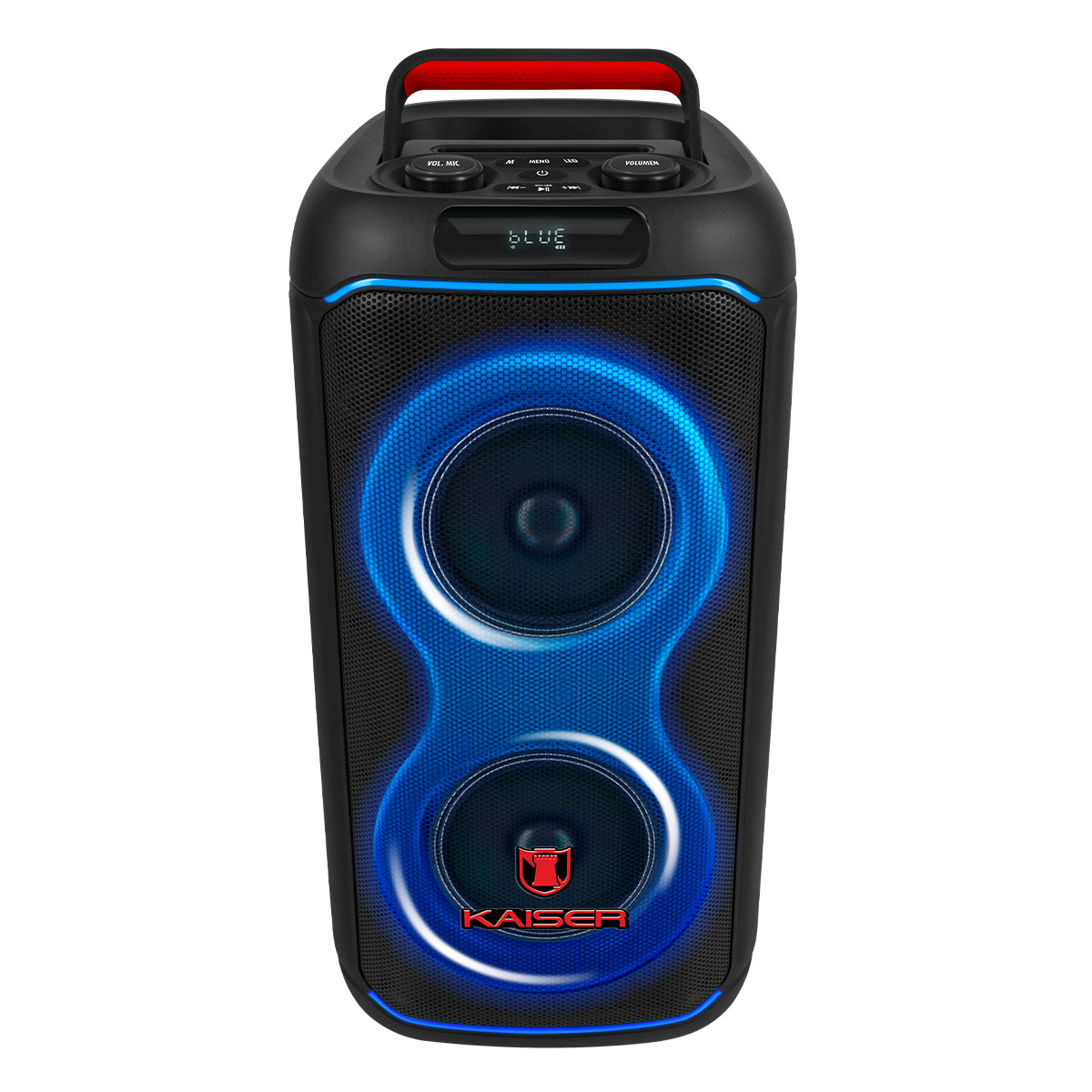Bafle recargable 2x8" 40,000 PMPO /55 W RMS one body hasta 6 hrs