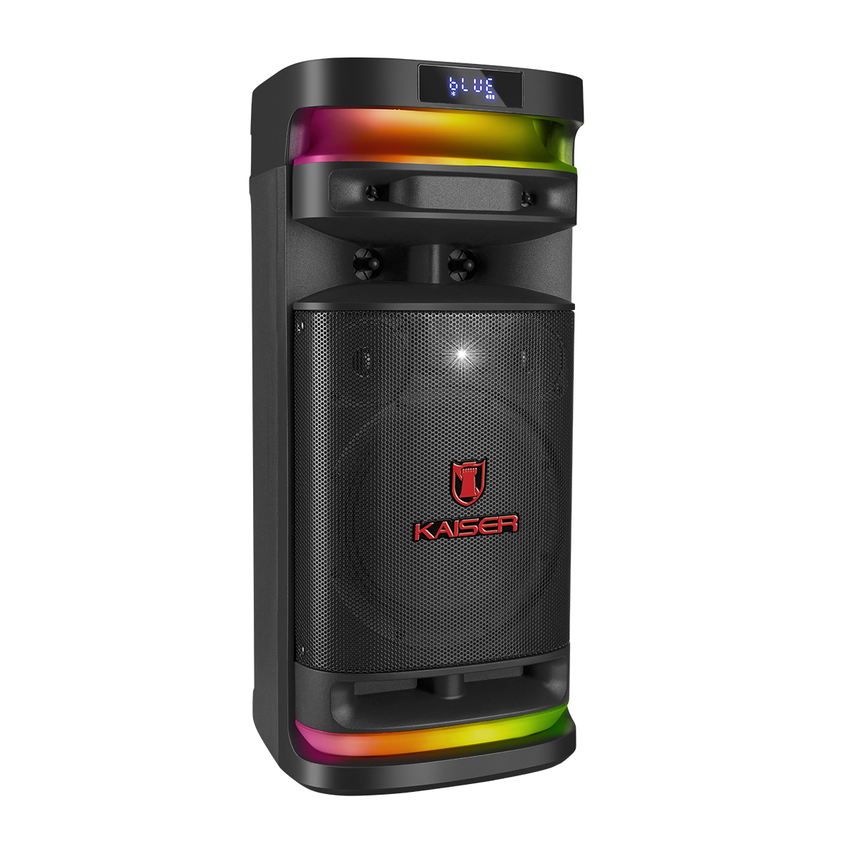 Bafle Profesional Recargable 8” 20,000 W PMPO Bluetooth ® con Micrófono