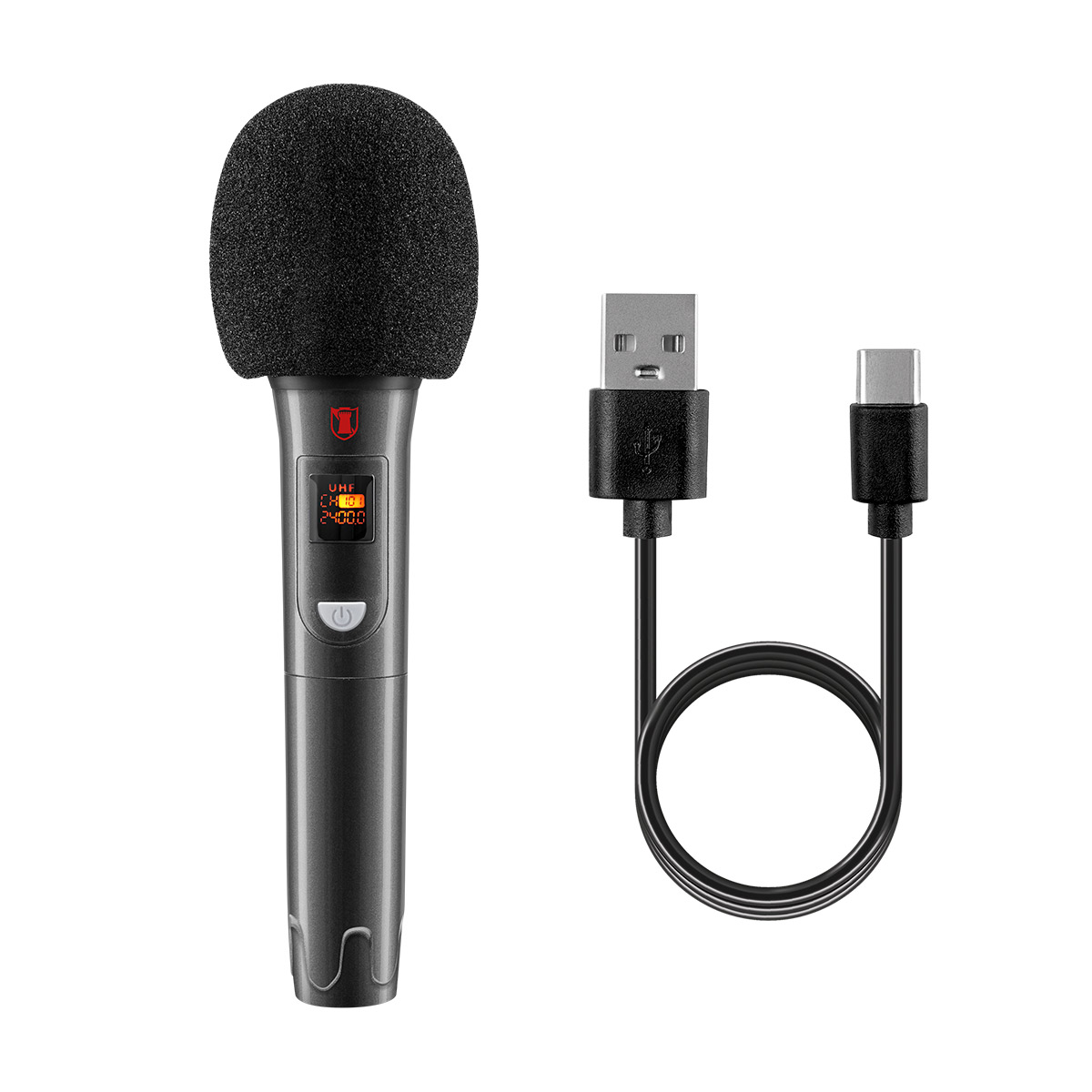 Bafle Profesional Recargable 8” 20,000 W PMPO Bluetooth ® con Micrófono