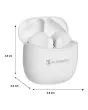 Audífonos true wireless Bluetooth® Hi-Fi manos libres - blanco