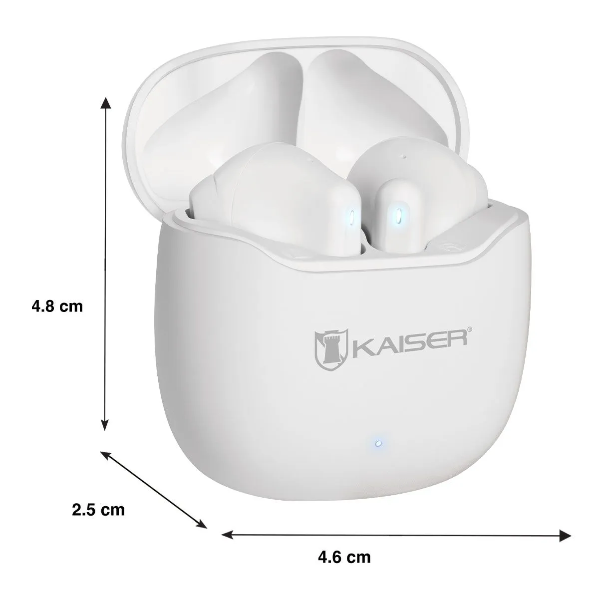 Audífonos true wireless Bluetooth® Hi-Fi manos libres - blanco