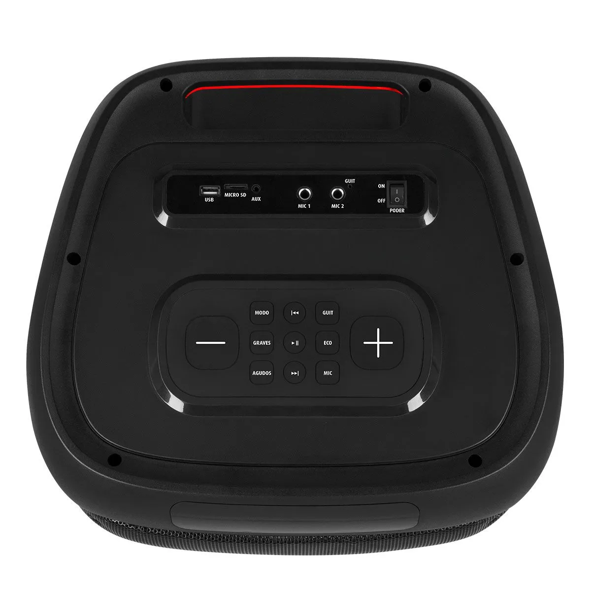 Bafle recargable 2x12" 90W RMS one body hasta 9 hrs