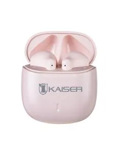 Audífonos True Wireless con batería recargable, rosa