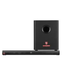 Barra de sonido 2,1 canales con Bluetooth® y subwoofer, negro