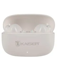 Audífonos true wireless Bluetooth® ANC IPX4 con cuatro micrófonos hasta 28 hrs- beige