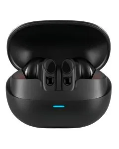 Audífonos true wireless Bluetooth® ANC IPX4 con cuatro micrófonos hasta 20 hrs - negro