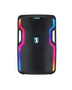 Bafle profesional 15" 50 W RMS Bluetooth® recargable con micrófono y tripié