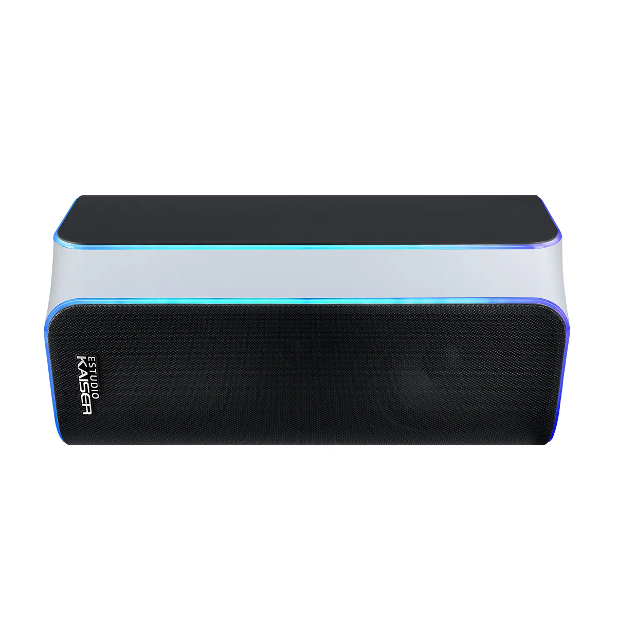 Bafle recargable 2x6.5” 80W RMS Bluetooth® one body con control, blanco