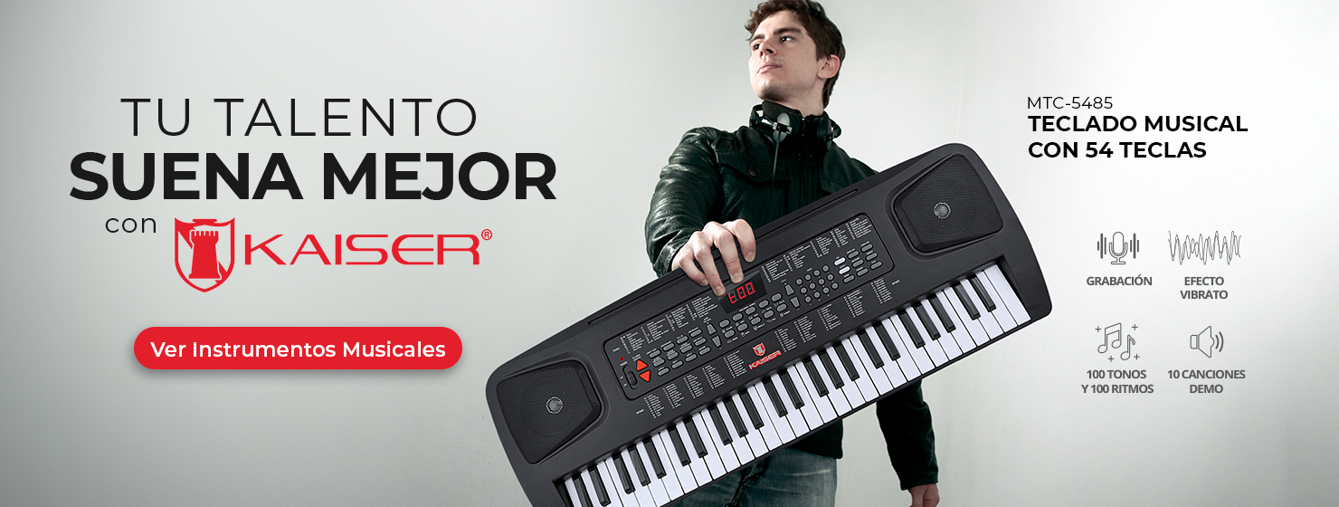 Tu talento suena mejor con Kaiser
