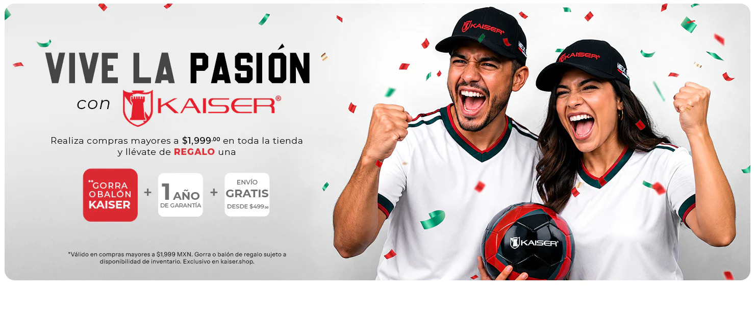 Vive la pasi&oacute;n con Kaiser