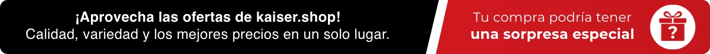 Aprovecha las ofertas de Kaiser.shop